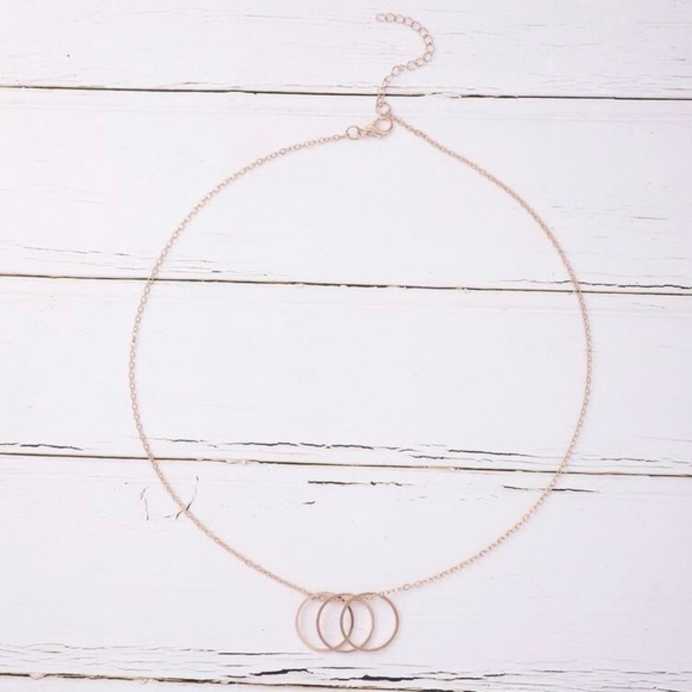 3/$30 💛 Multi Loop Necklace - Picture 4 of 4